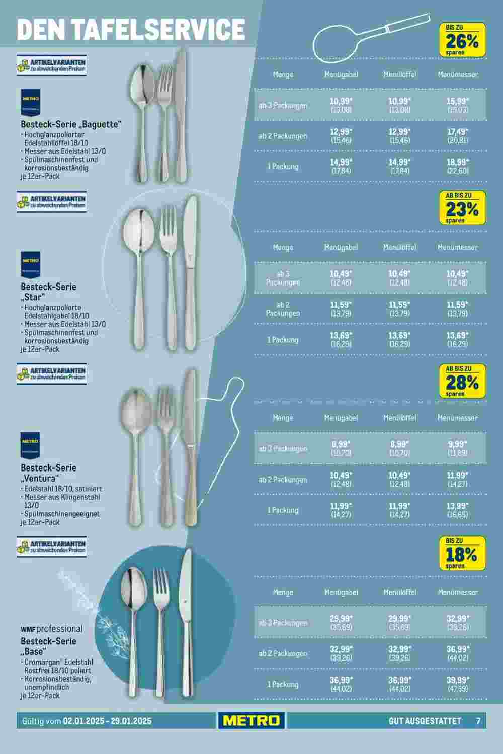 METRO Prospekt (ab 02.01.2025) zum Blättern - Seite 7