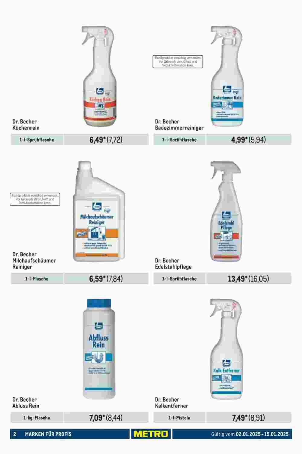 METRO Prospekt (ab 02.01.2025) zum Blättern - Seite 2