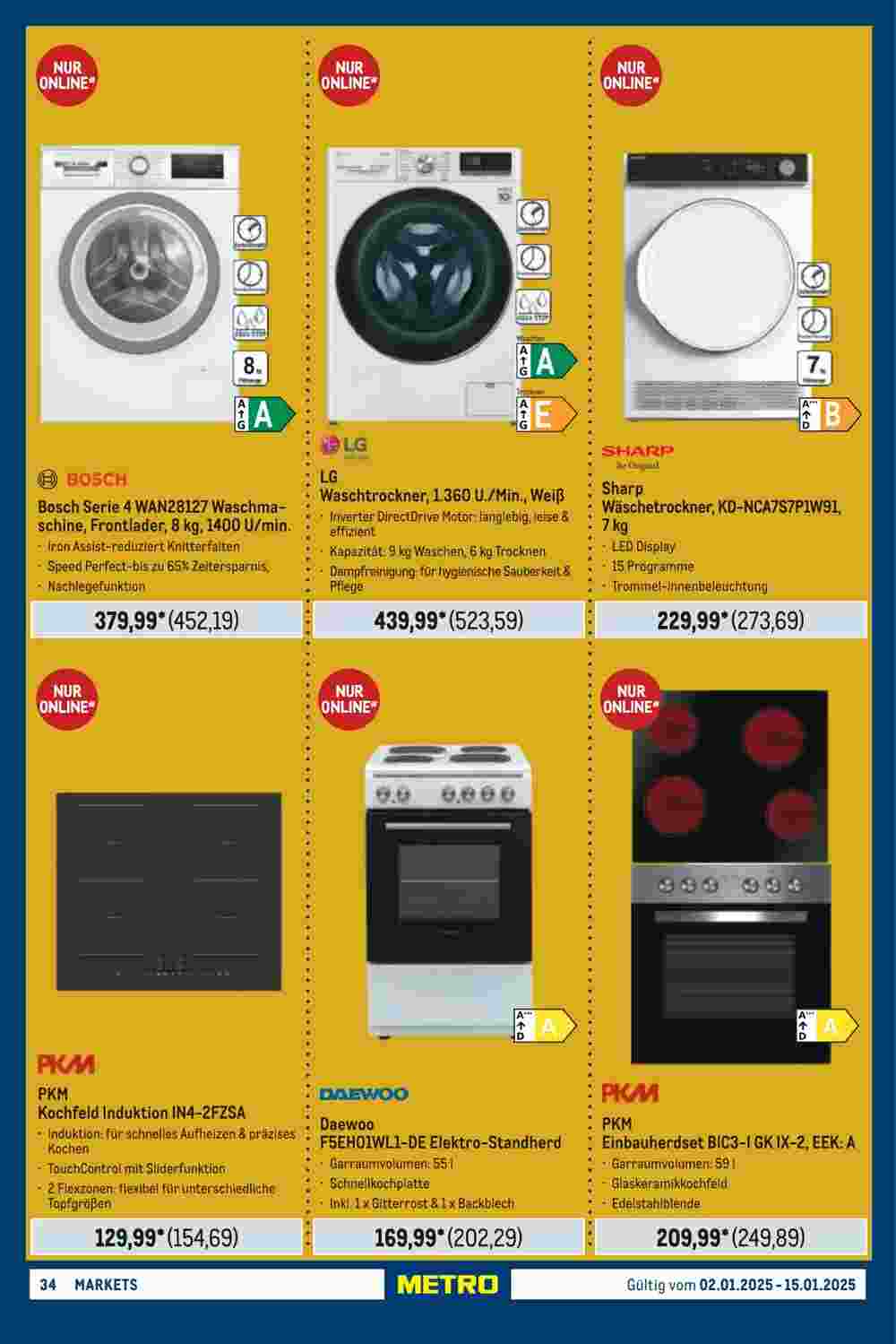 METRO Prospekt (ab 02.01.2025) zum Blättern - Seite 34