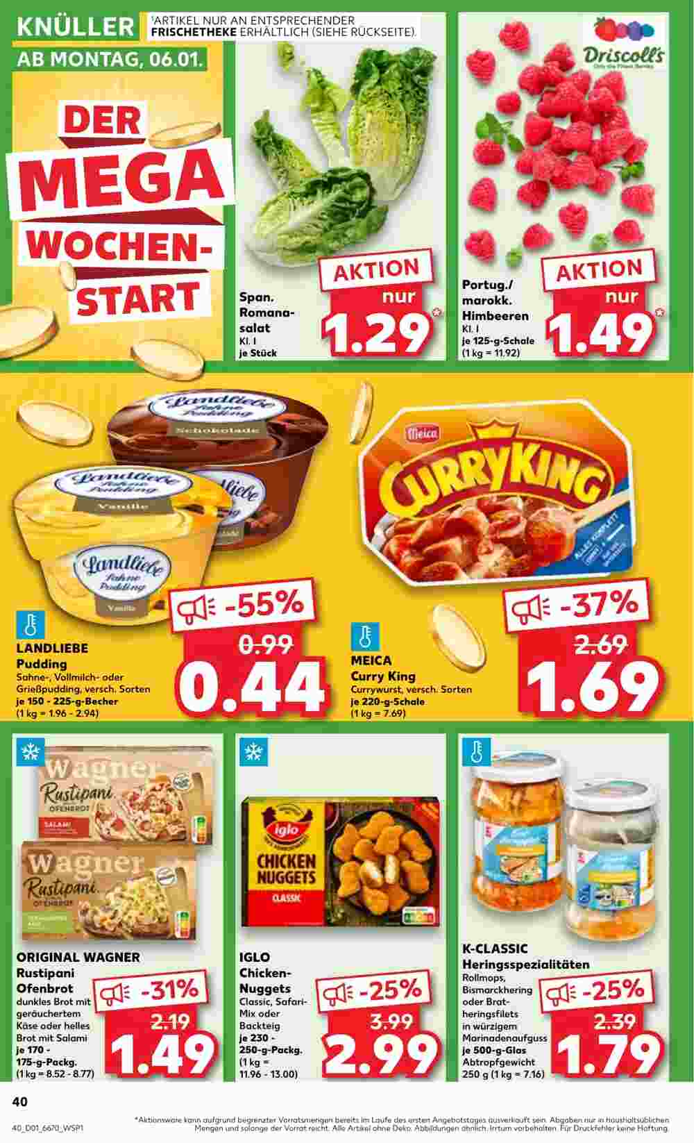 Kaufland Prospekt (ab 02.01.2025) zum Blättern - Seite 38