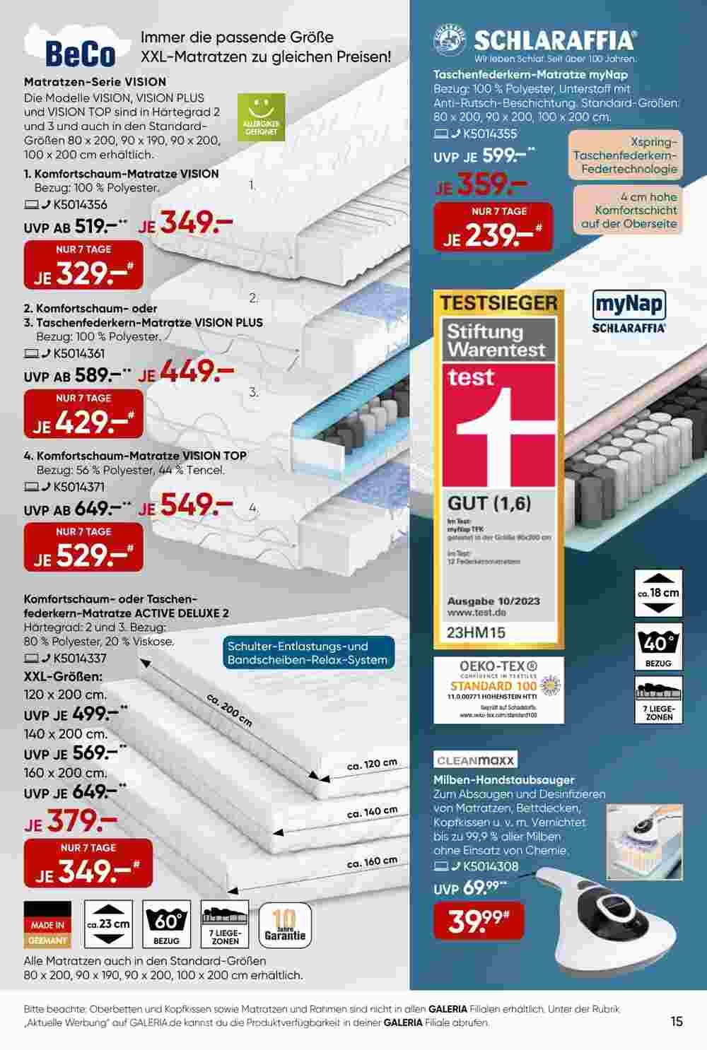 Galeria Prospekt (ab 02.01.2025) zum Blättern - Seite 15