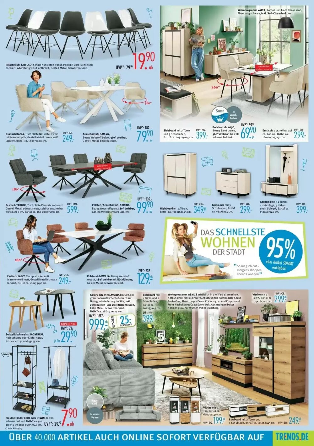 Trends Möbel Prospekt (ab 02.01.2025) zum Blättern - Seite 3