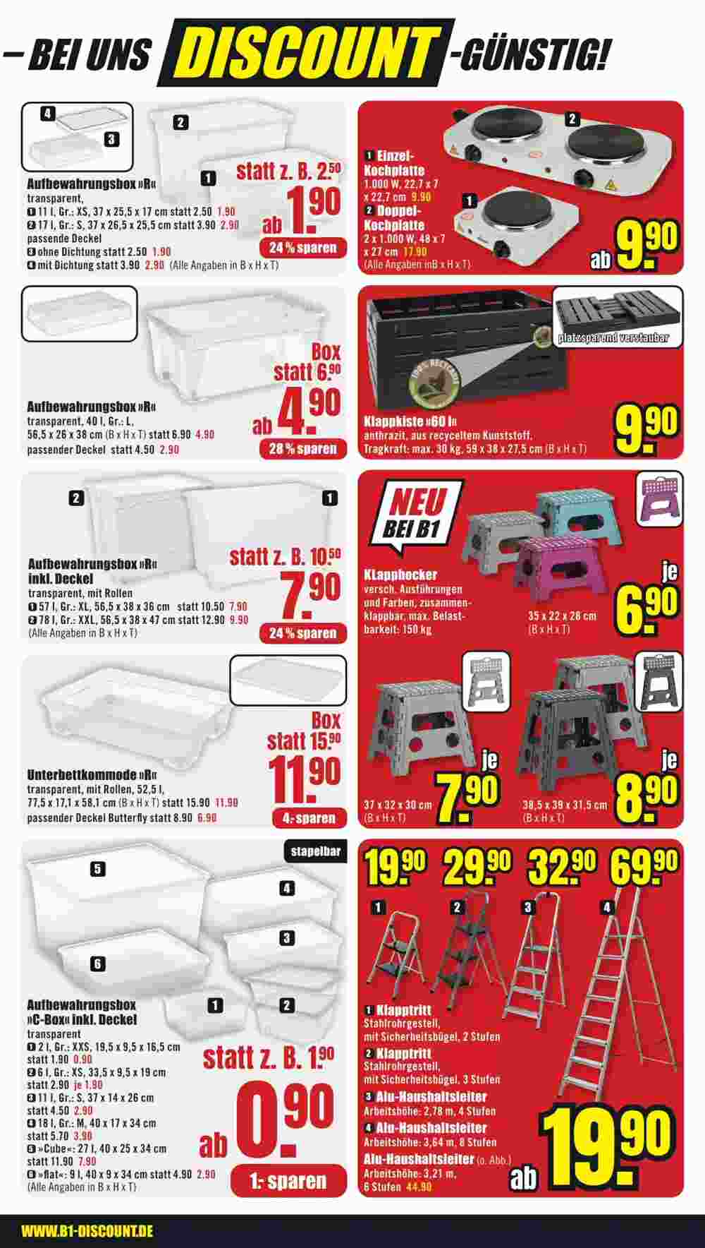 B1 Discount Baumarkt Prospekt (ab 04.01.2025) zum Blättern - Seite 5