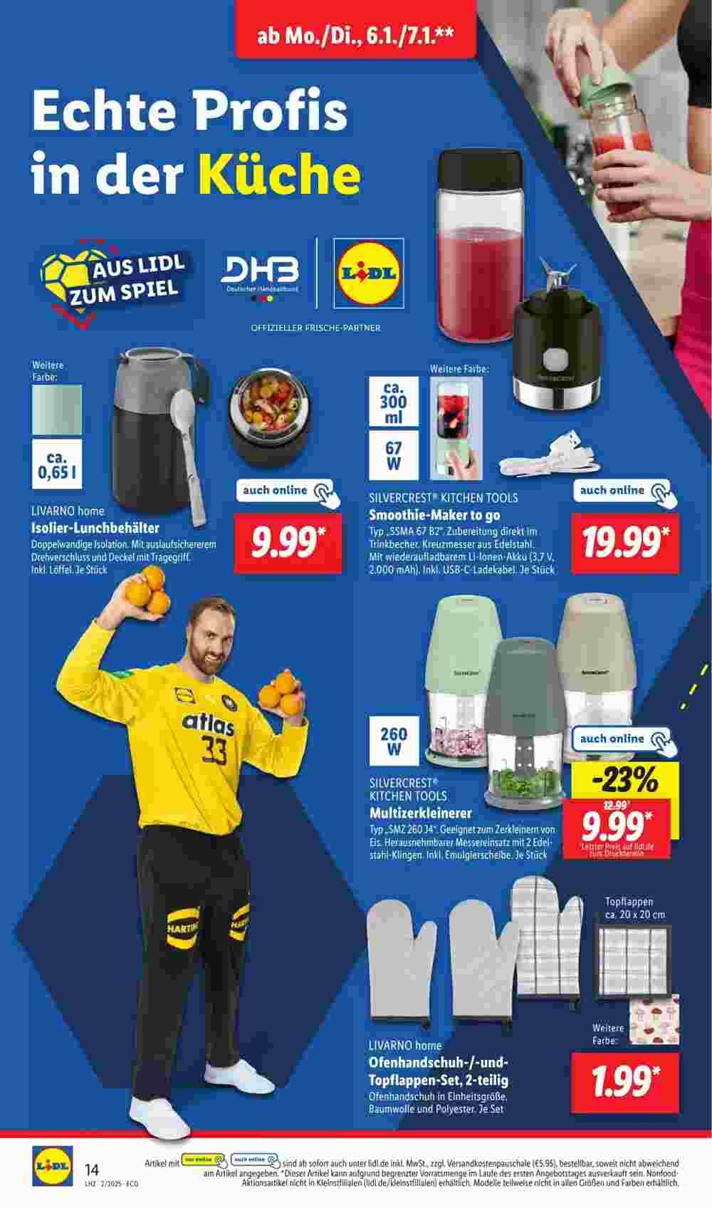 Lidl Prospekt (ab 06.01.2025) zum Blättern - Seite 22