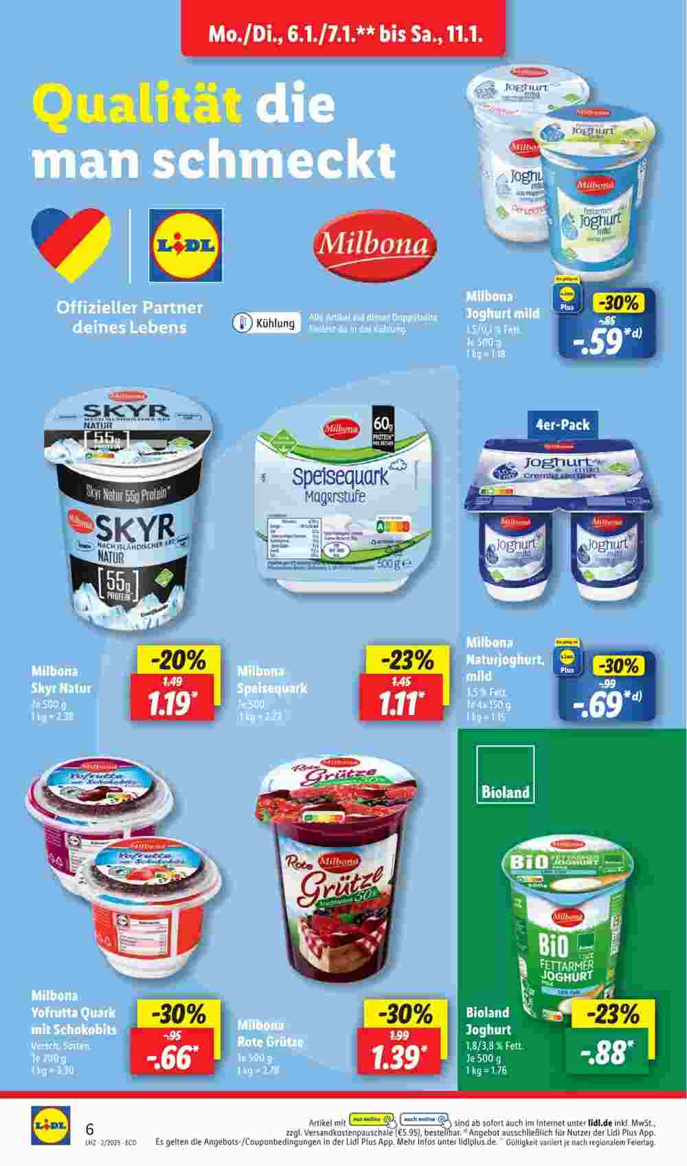 Lidl Prospekt (ab 06.01.2025) zum Blättern - Seite 6