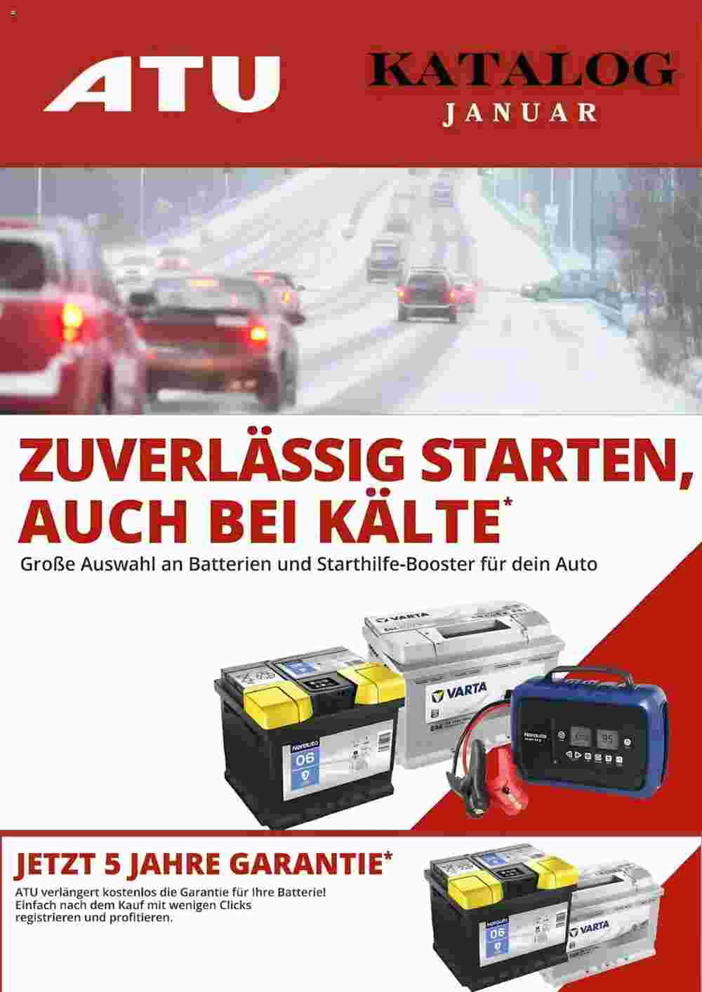 A.T.U. Prospekt (ab 06.01.2025) zum Blättern - Seite 1