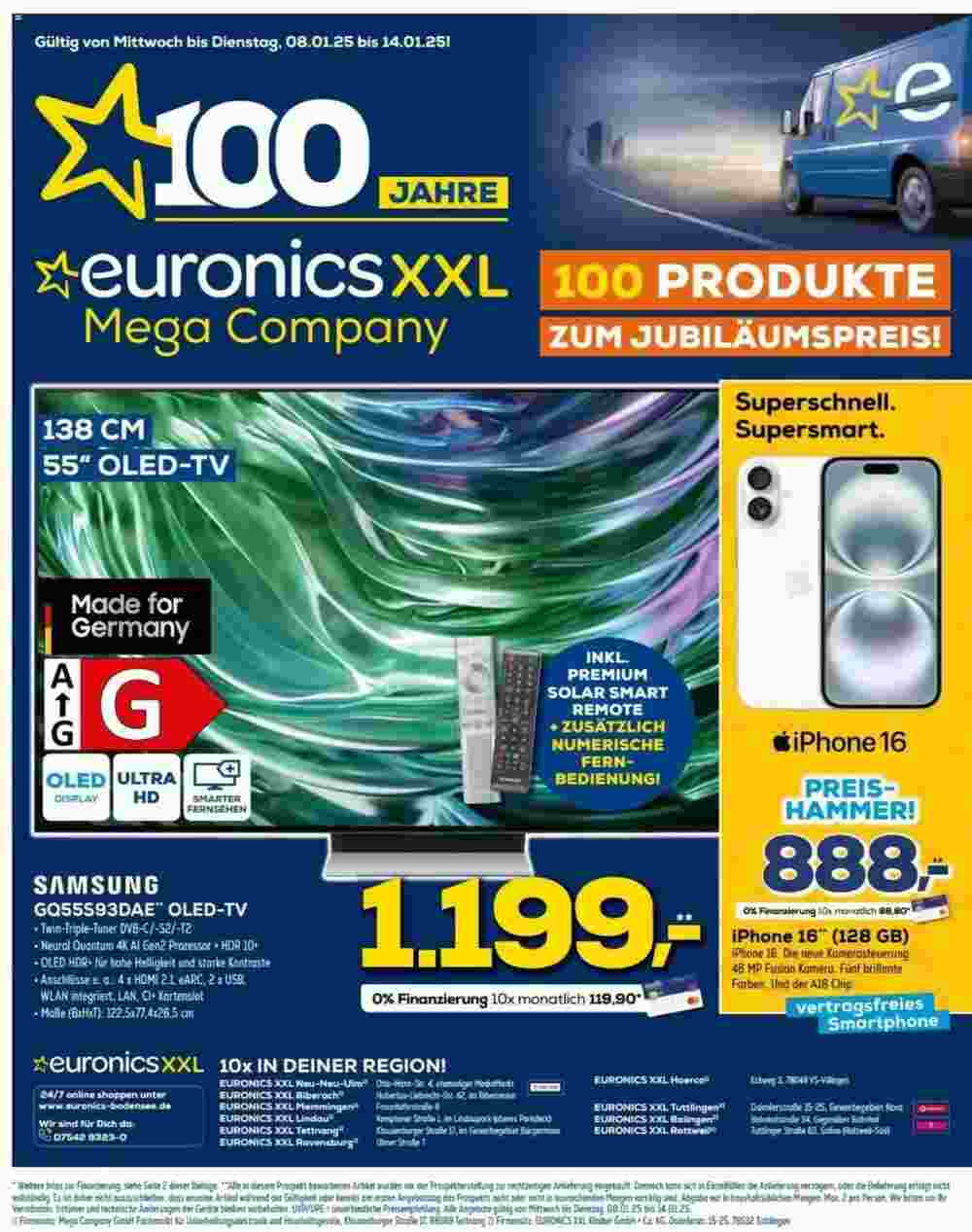 Euronics Prospekt (ab 08.01.2025) zum Blättern - Seite 16