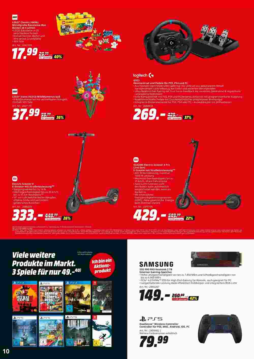 MediaMarkt Prospekt (ab 09.01.2025) zum Blättern - Seite 10