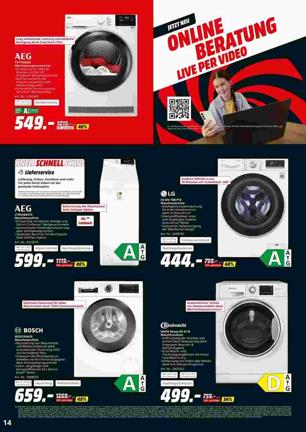 MediaMarkt Prospekt (ab 09.01.2025) zum Blättern - Seite 14