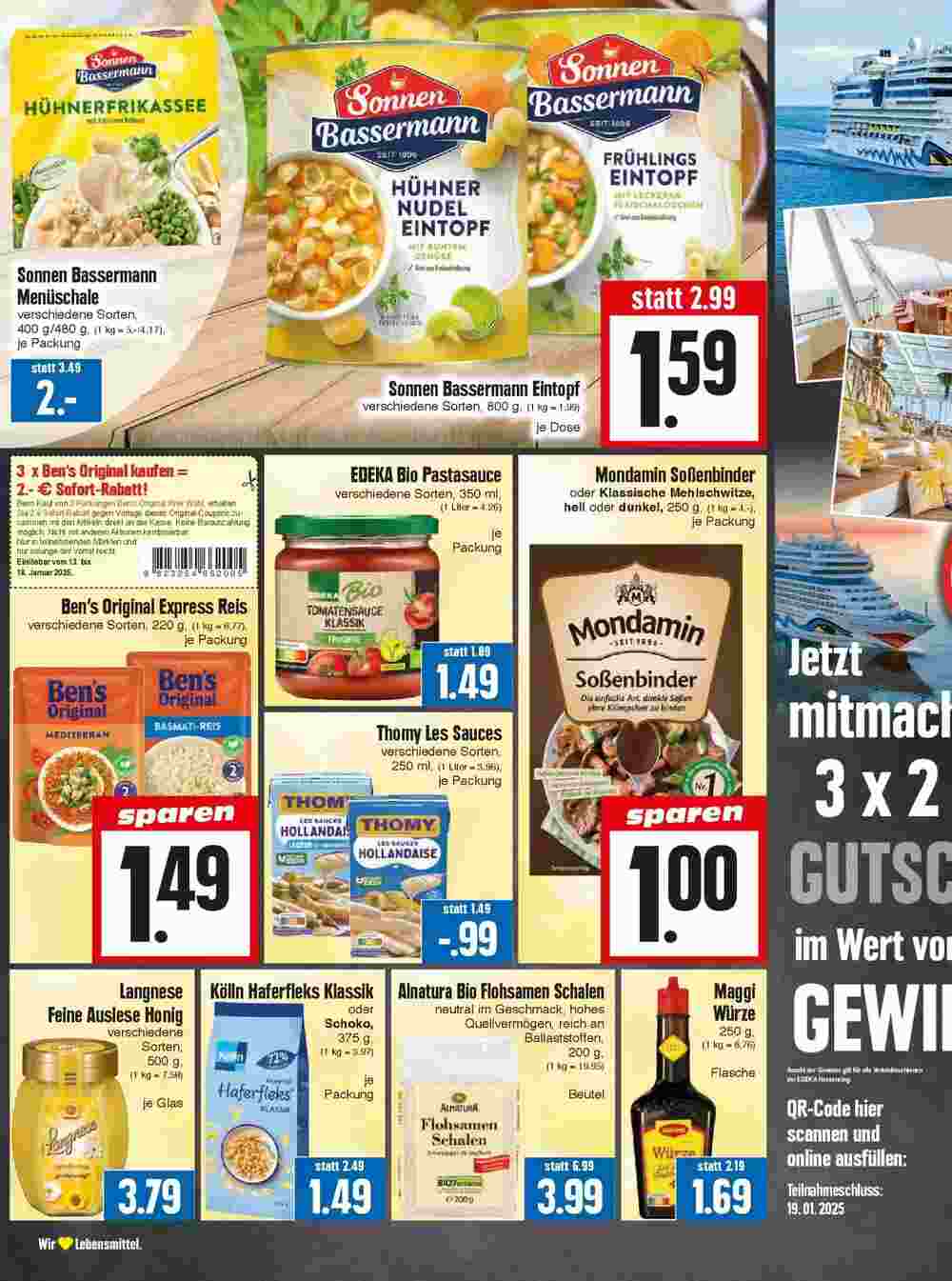 EDEKA Hahner Prospekt (ab 12.01.2025) zum Blättern - Seite 12