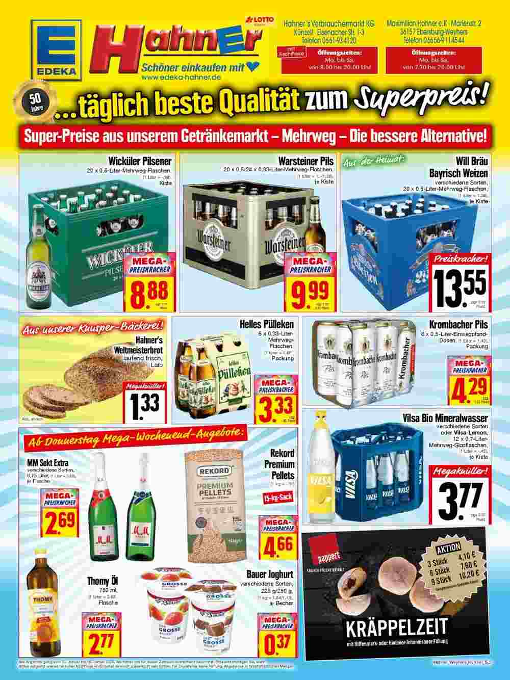 EDEKA Hahner Prospekt (ab 12.01.2025) zum Blättern - Seite 2