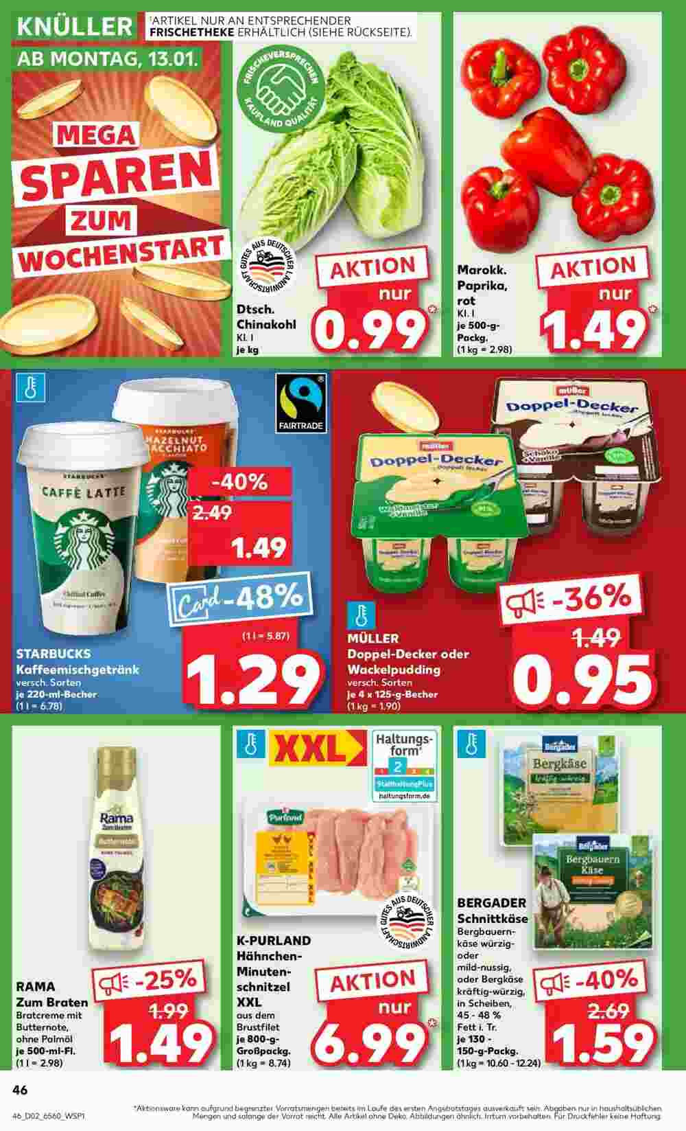 Kaufland Prospekt (ab 12.01.2025) zum Blättern - Seite 1