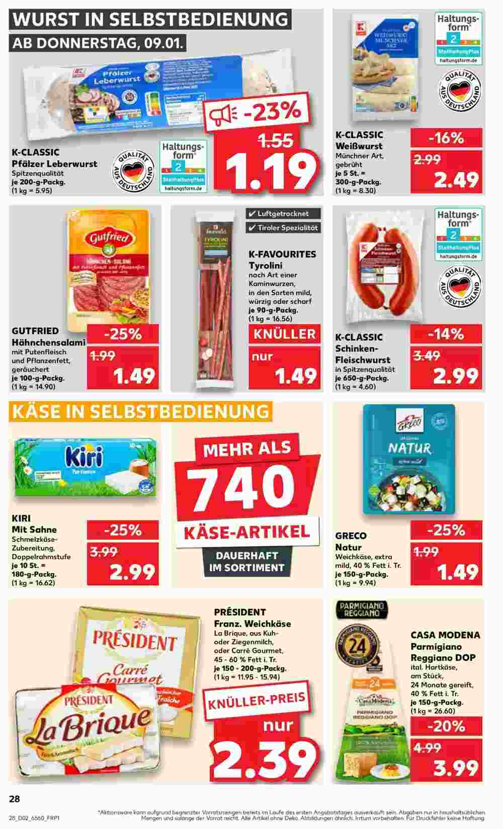 Kaufland Prospekt (ab 12.01.2025) zum Blättern - Seite 39