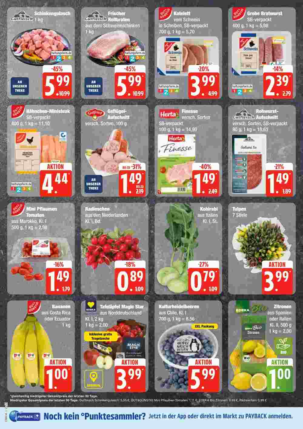 Edeka Frischemarkt Prospekt (ab 13.01.2025) zum Blättern - Seite 2