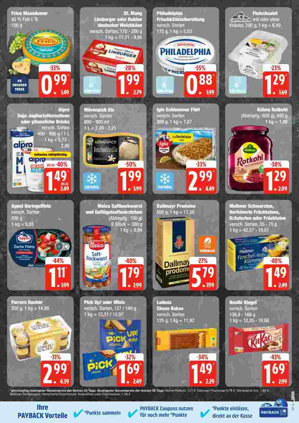 Edeka Frischemarkt Prospekt (ab 13.01.2025) zum Blättern - Seite 3