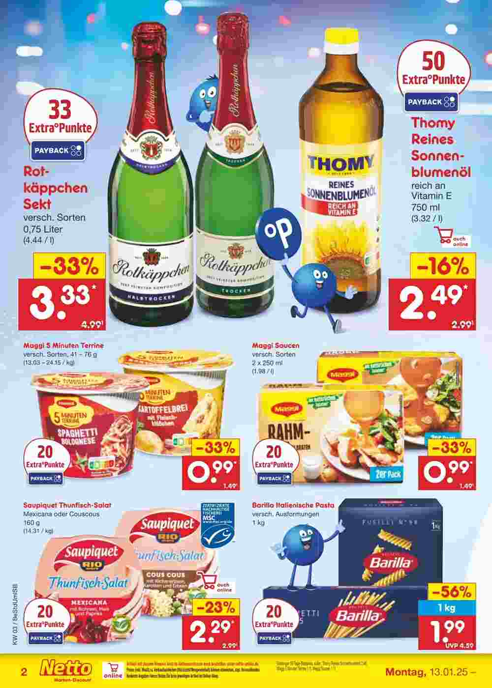 Netto Marken-Discount Prospekt (ab 13.01.2025) zum Blättern - Seite 2