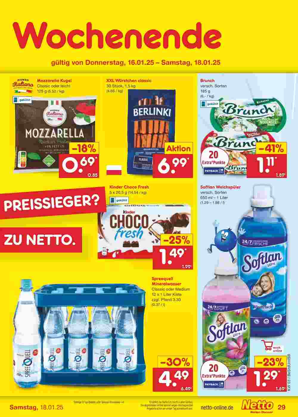 Netto Marken-Discount Prospekt (ab 13.01.2025) zum Blättern - Seite 43