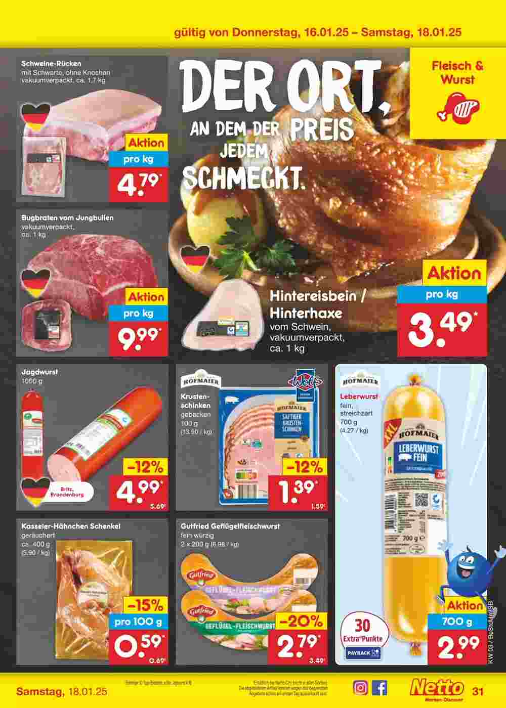 Netto Marken-Discount Prospekt (ab 13.01.2025) zum Blättern - Seite 45