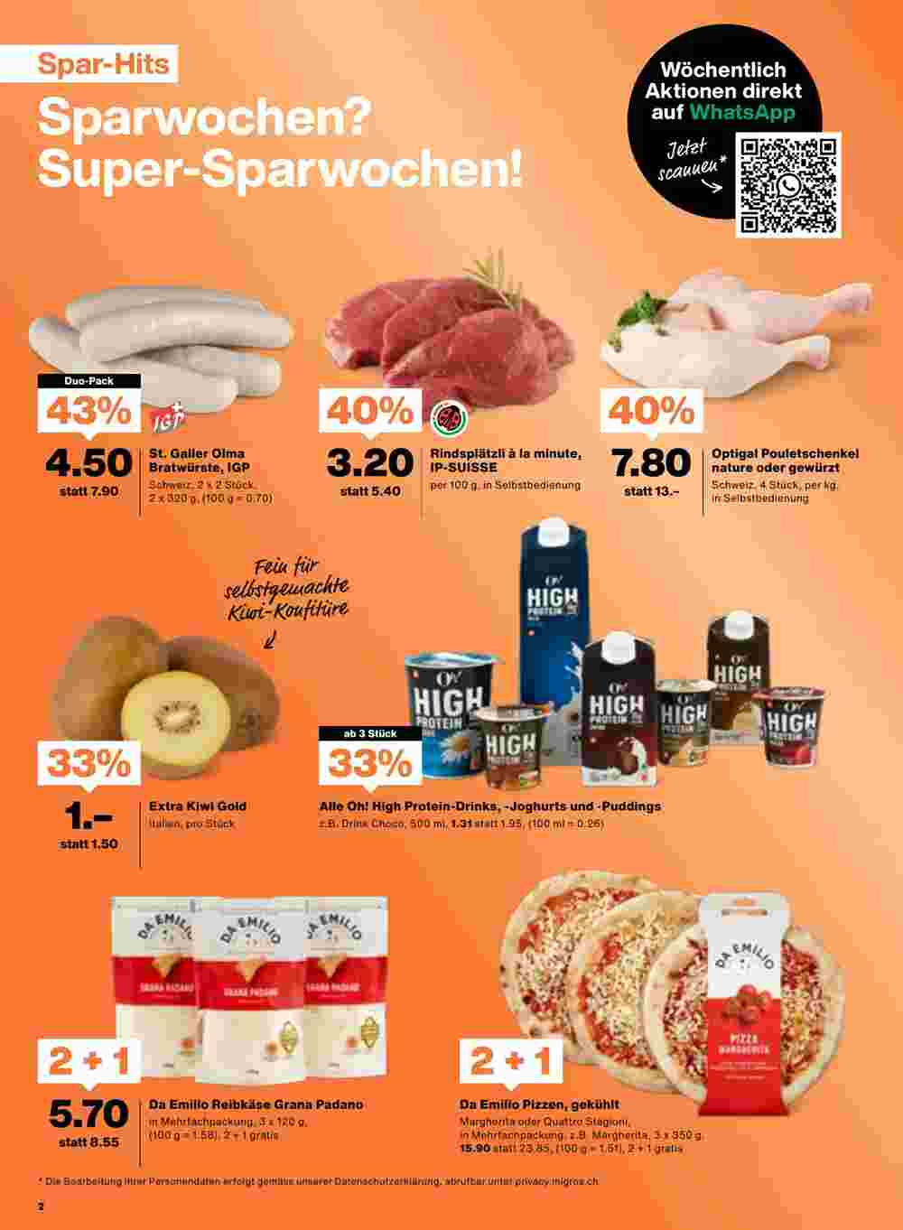 Migros Prospekt (ab 14.01.2025) zum Blättern - Seite 2