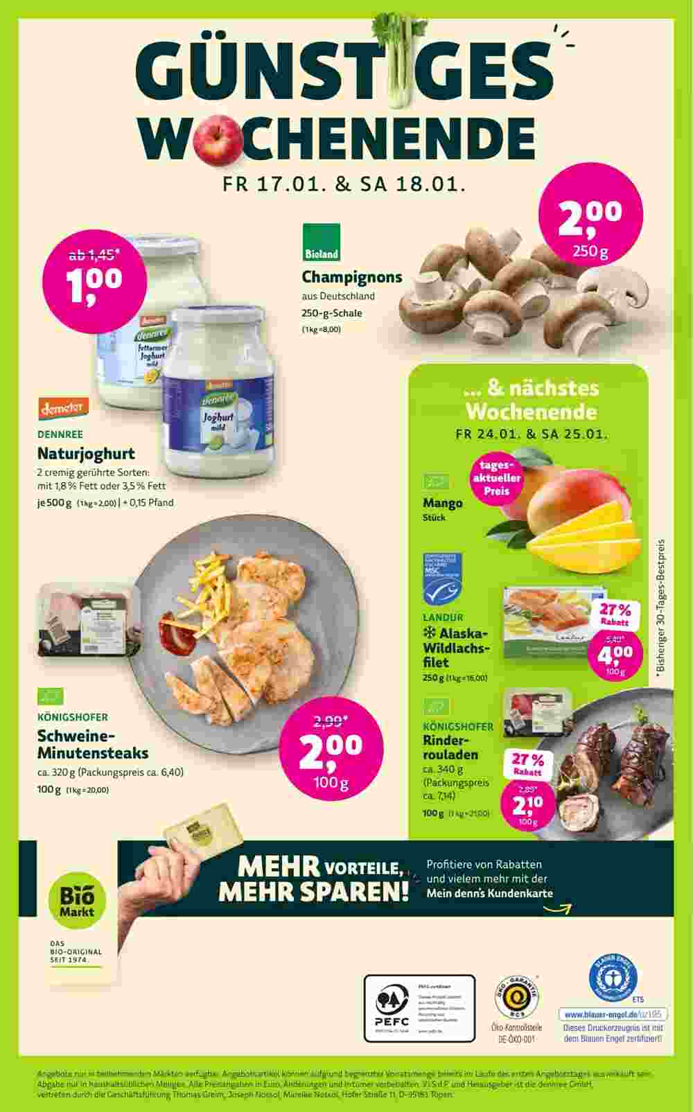 Landmann's Biomarkt Prospekt (ab 15.01.2025) zum Blättern - Seite 12