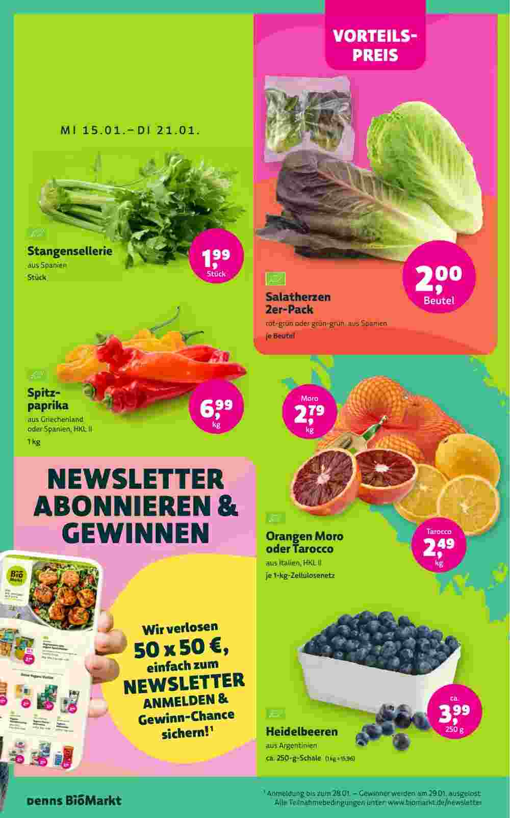 Landmann's Biomarkt Prospekt (ab 15.01.2025) zum Blättern - Seite 2