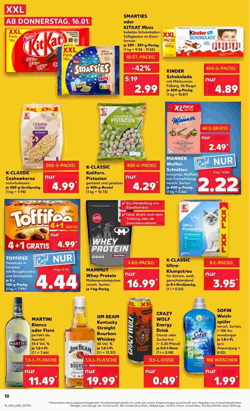 Kaufland Prospekt (ab 16.01.2025) zum Blättern - Seite 10