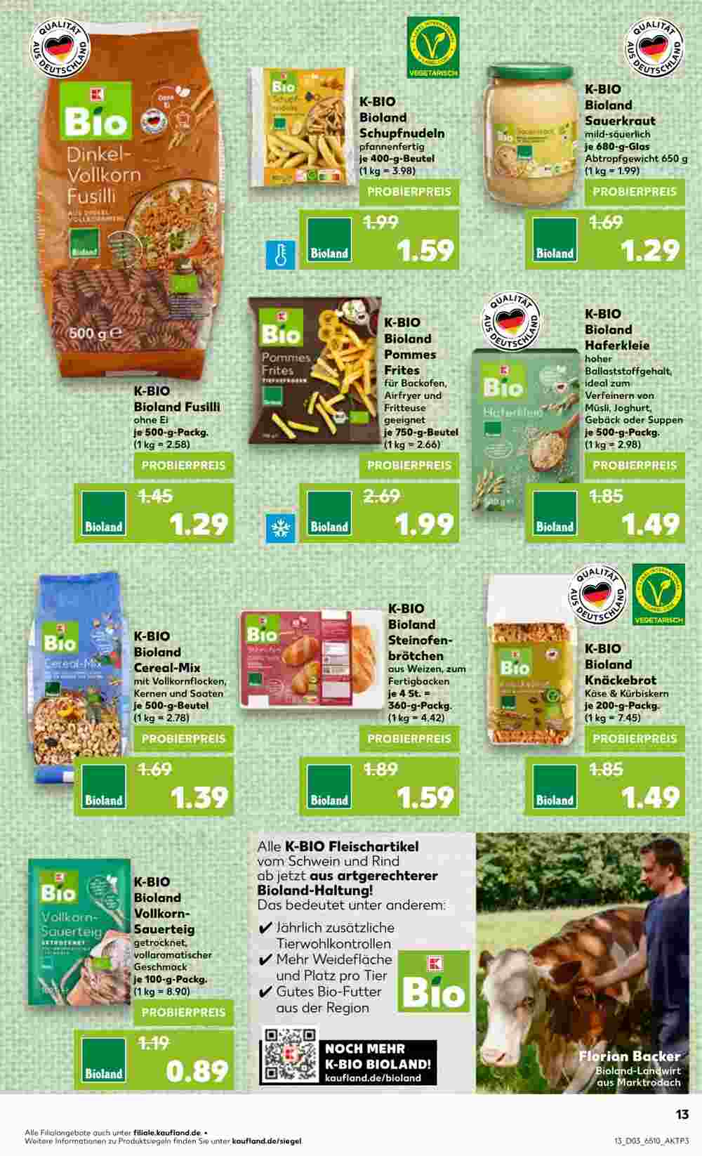 Kaufland Prospekt (ab 16.01.2025) zum Blättern - Seite 13