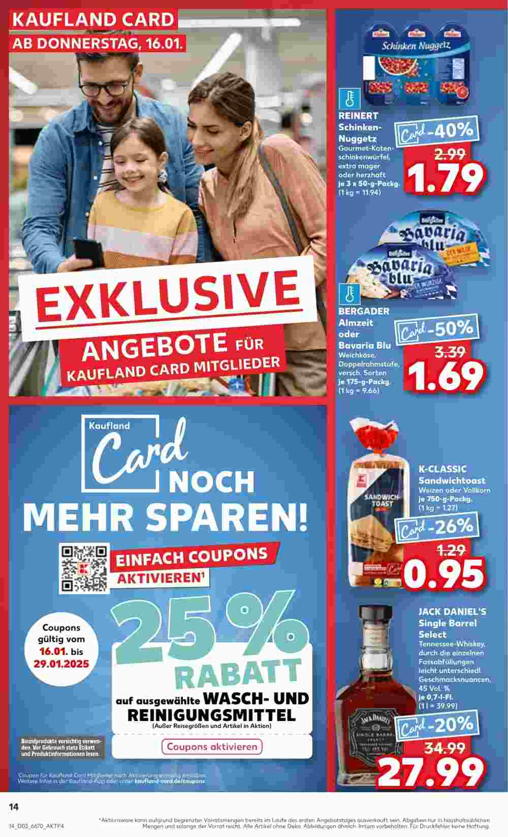 Kaufland Prospekt (ab 16.01.2025) zum Blättern - Seite 14