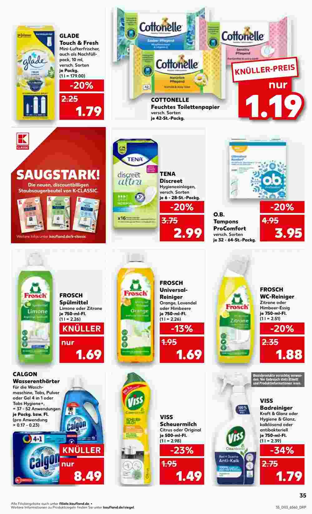 Kaufland Prospekt (ab 16.01.2025) zum Blättern - Seite 35