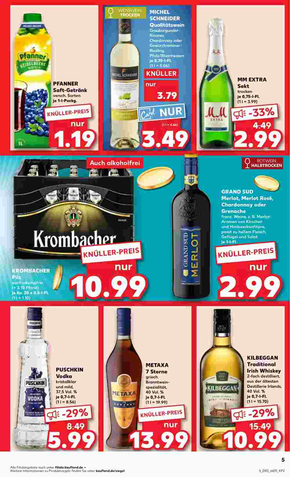 Kaufland Prospekt (ab 16.01.2025) zum Blättern - Seite 5