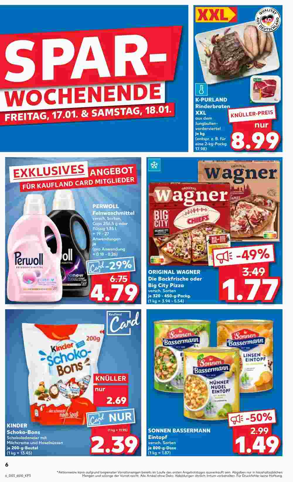 Kaufland Prospekt (ab 16.01.2025) zum Blättern - Seite 6