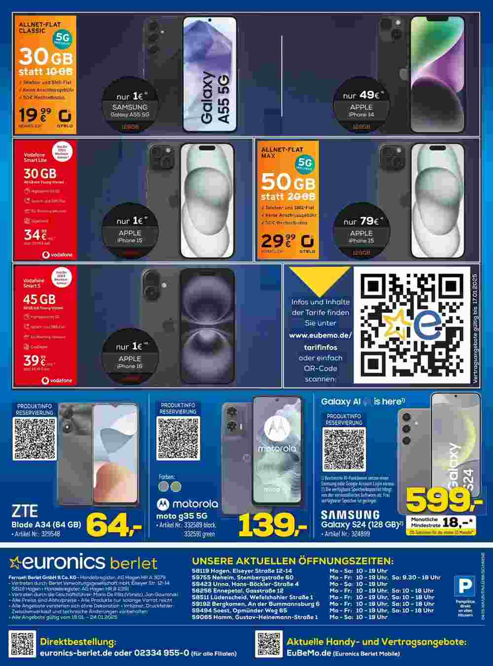 Euronics Prospekt (ab 18.01.2025) zum Blättern - Seite 12