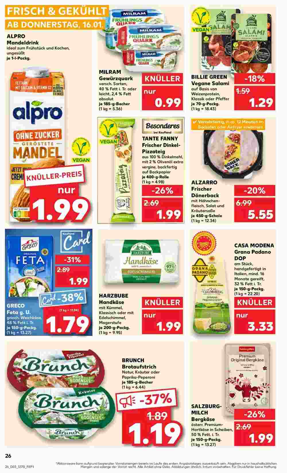 Kaufland Prospekt (ab 19.01.2025) zum Blättern - Seite 39