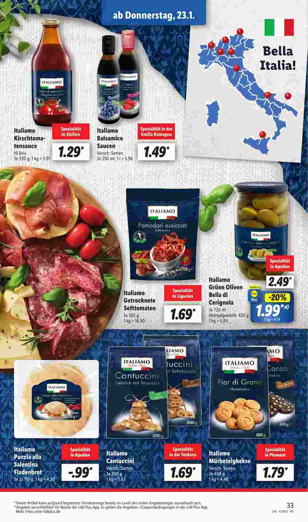 Lidl Prospekt (ab 20.01.2025) zum Blättern - Seite 45