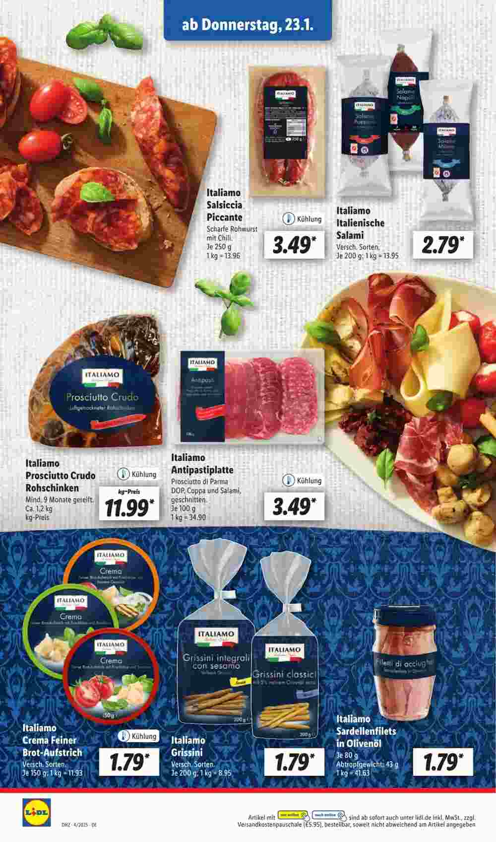 Lidl Prospekt (ab 20.01.2025) zum Blättern - Seite 48