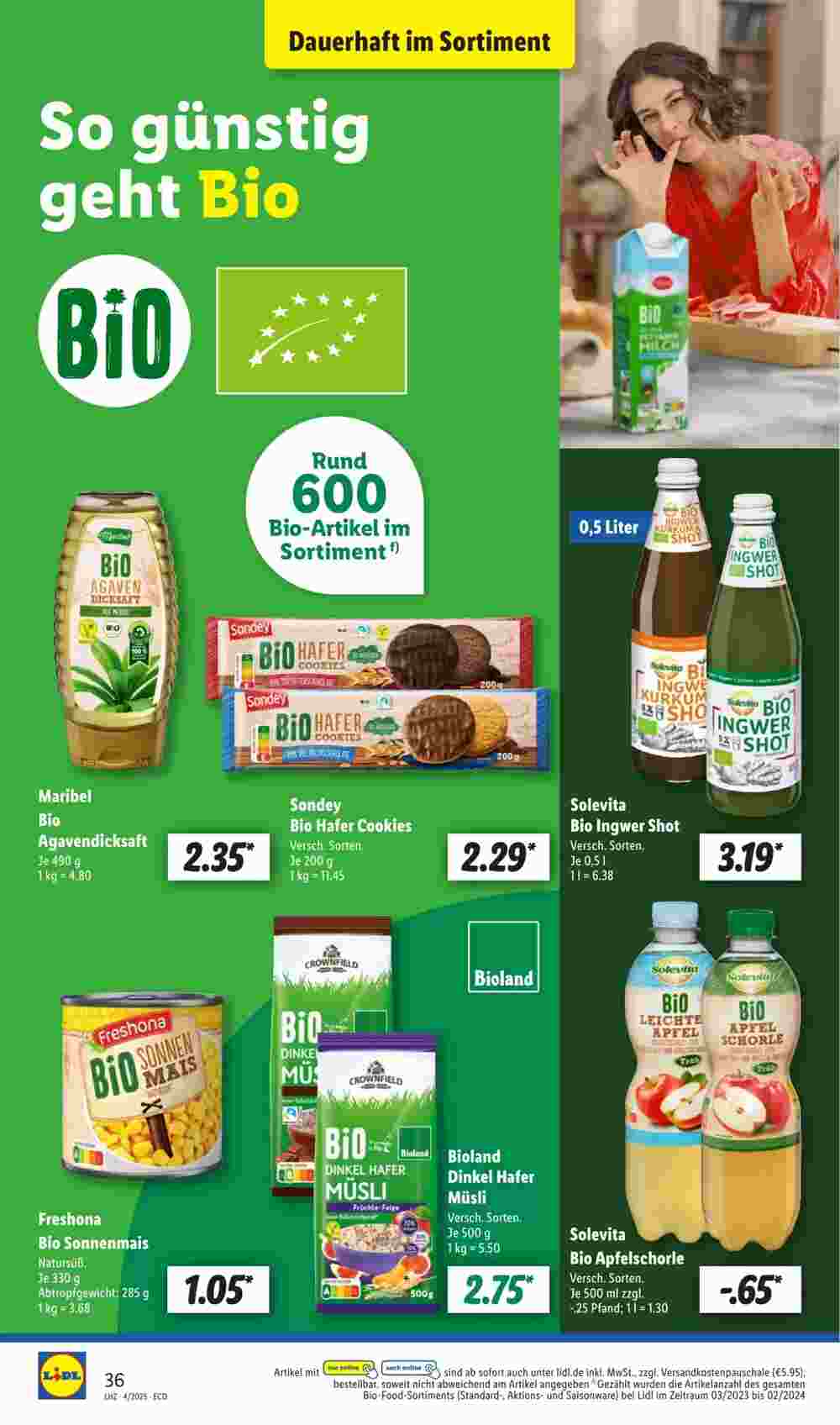 Lidl Prospekt (ab 20.01.2025) zum Blättern - Seite 50