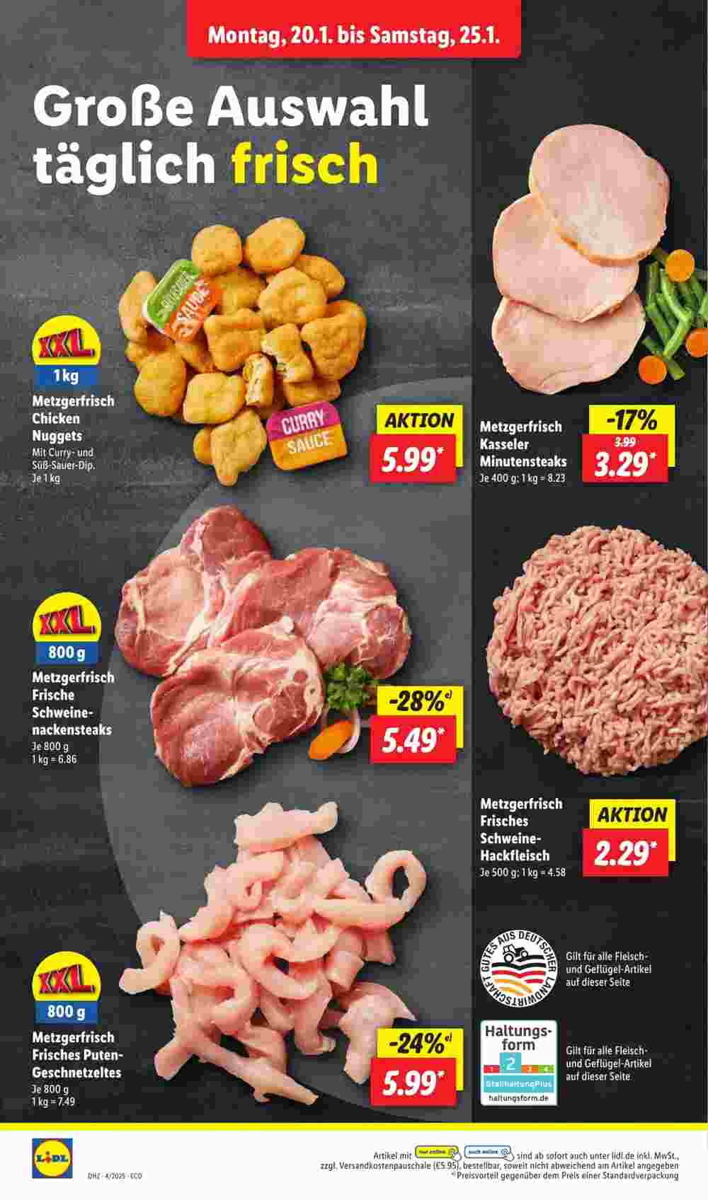 Lidl Prospekt (ab 20.01.2025) zum Blättern - Seite 6