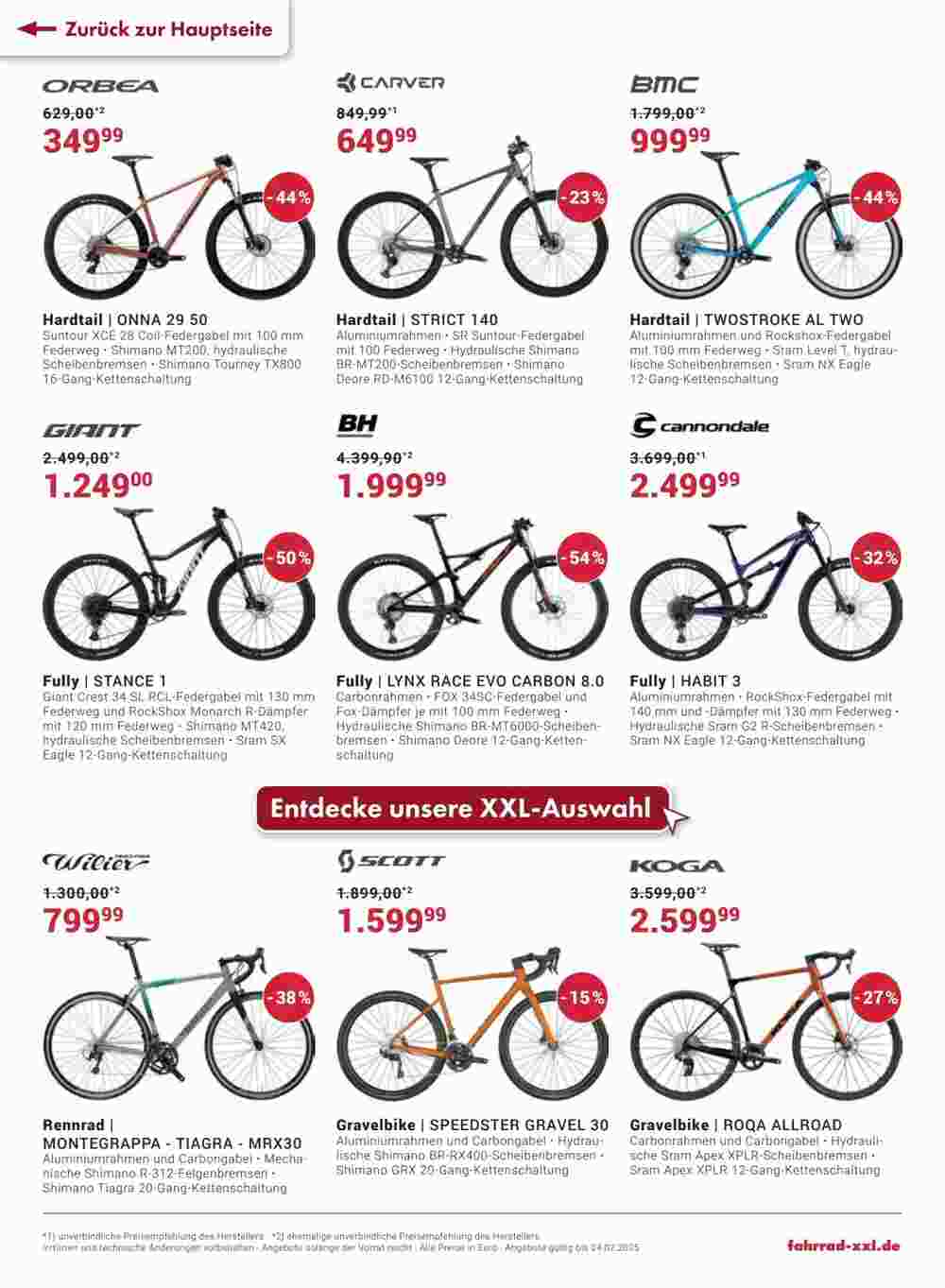 Fahrrad XXL Prospekt (ab 21.01.2025) zum Blättern - Seite 4