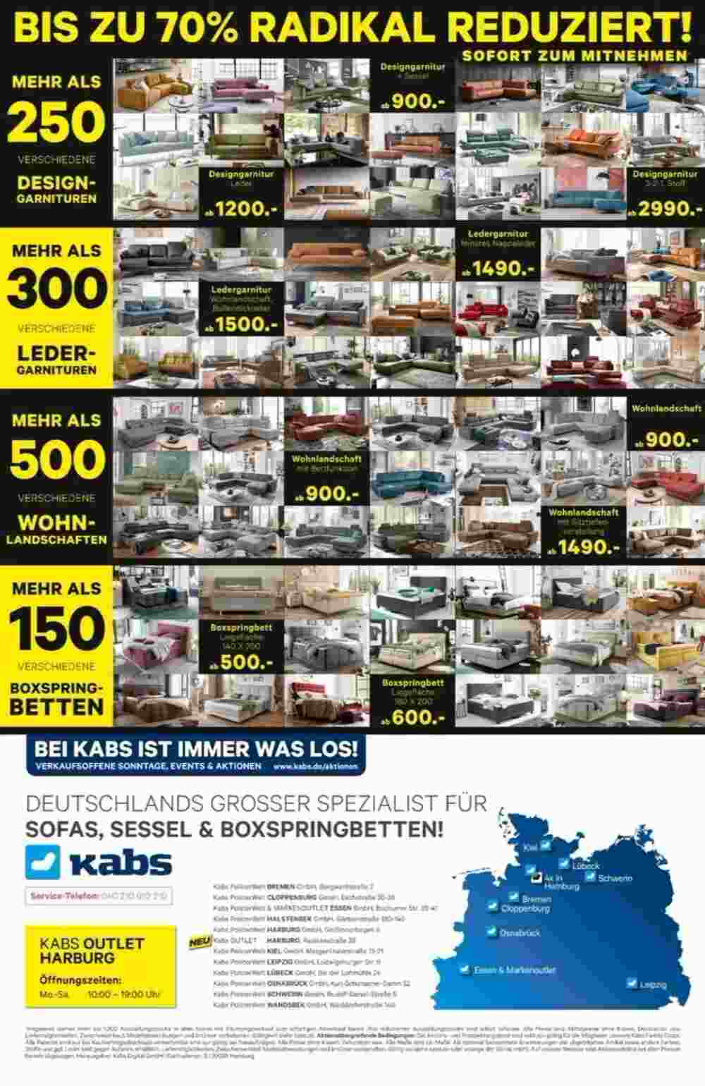 Kabs Polsterwelt Prospekt (ab 24.01.2025) zum Blättern - Seite 2