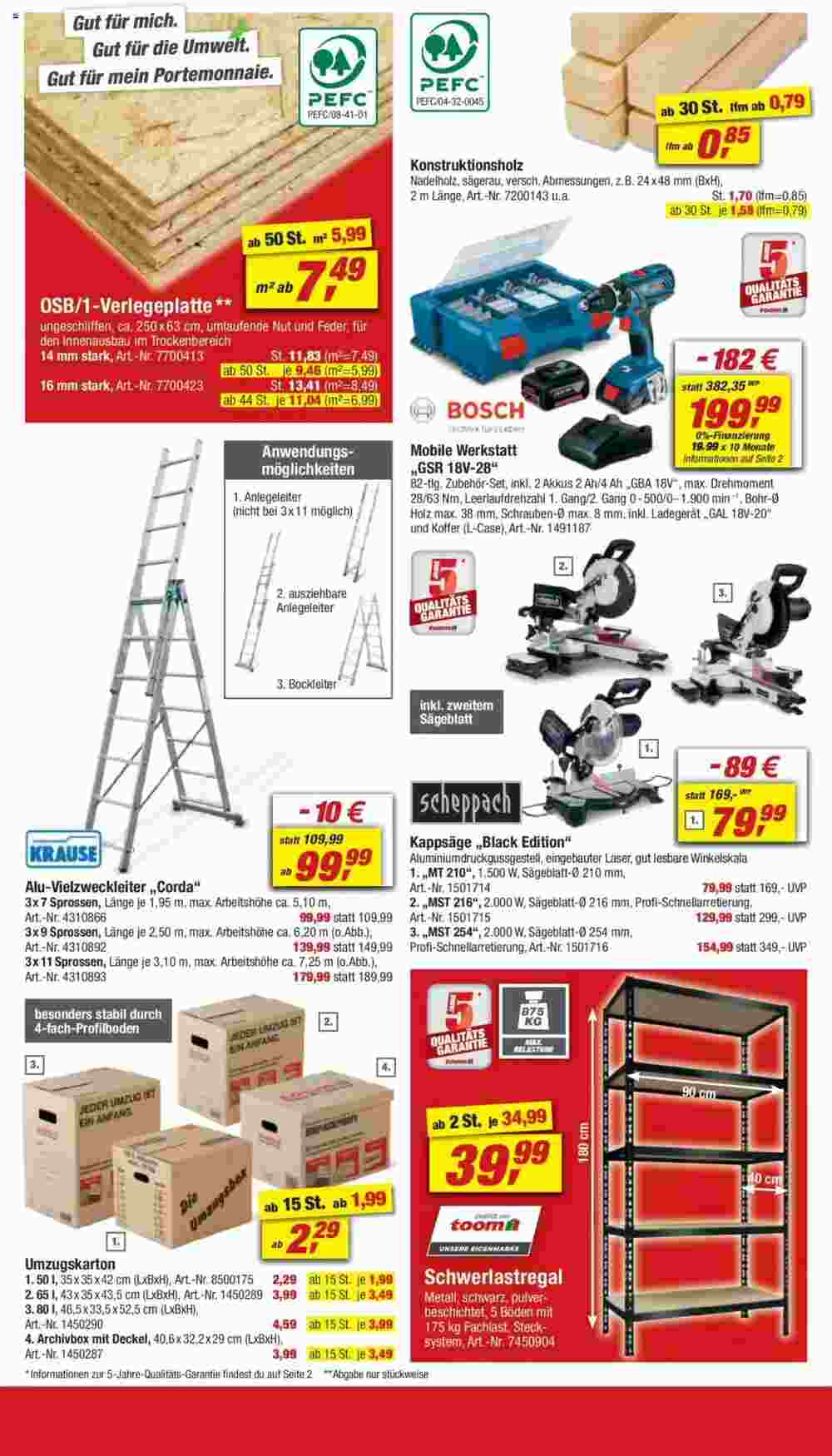 toom Baumarkt Prospekt (ab 25.01.2025) zum Blättern - Seite 4