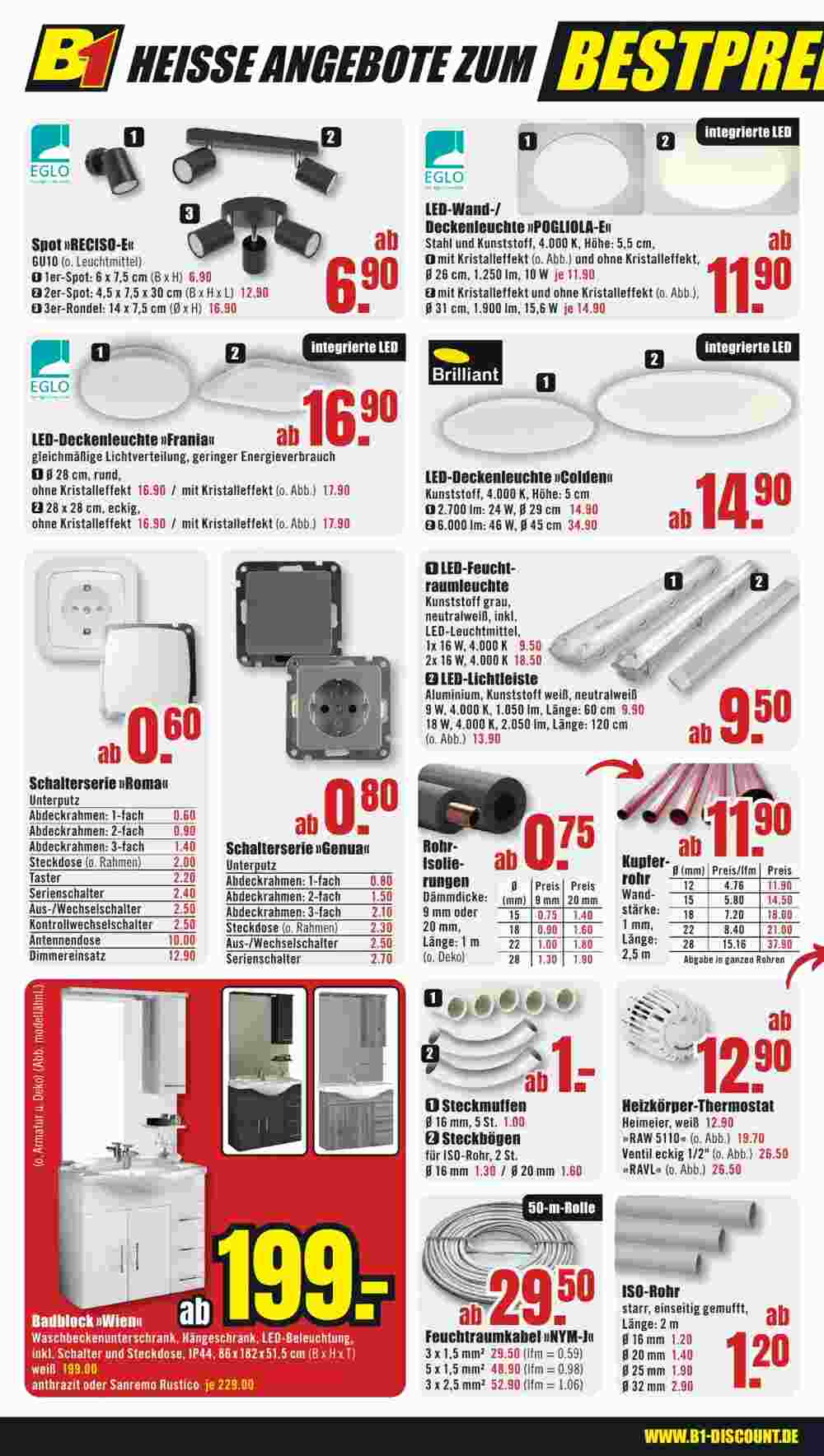 B1 Discount Baumarkt Prospekt (ab 25.01.2025) zum Blättern - Seite 4