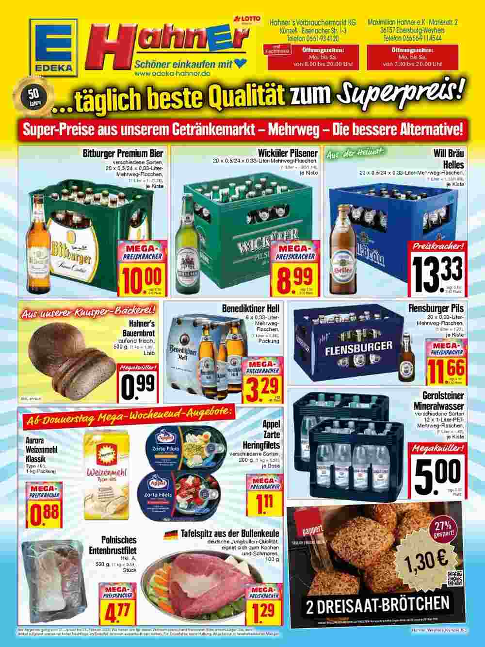 EDEKA Hahner Prospekt (ab 26.01.2025) zum Blättern - Seite 2