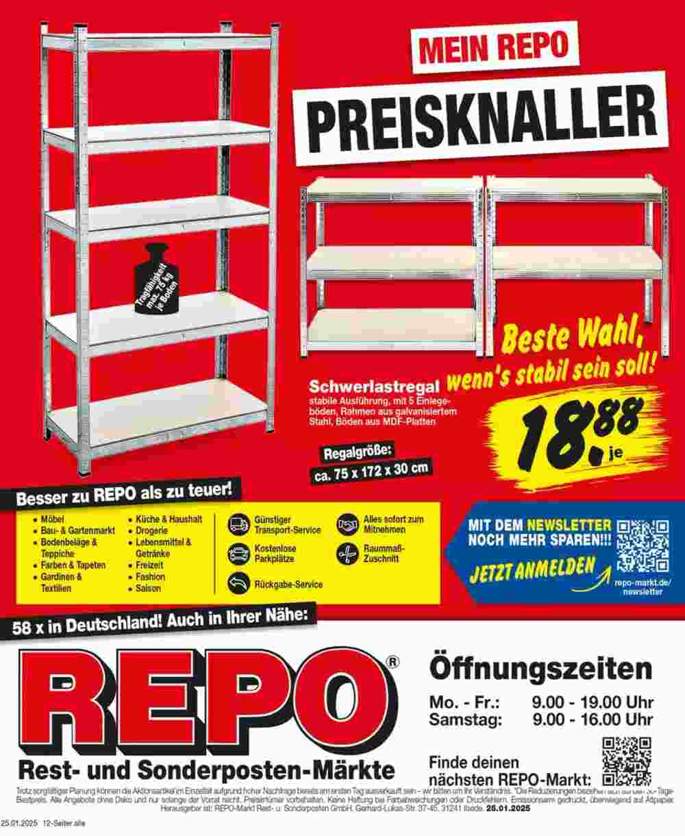 Repo Markt Prospekt (ab 26.01.2025) zum Blättern - Seite 7