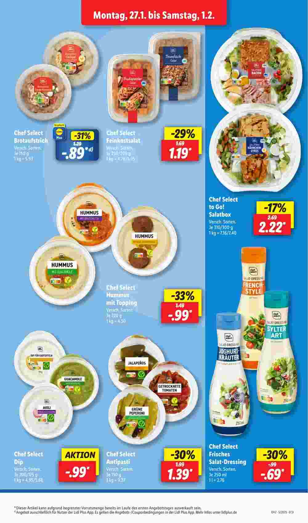 Lidl Prospekt (ab 27.01.2025) zum Blättern - Seite 13