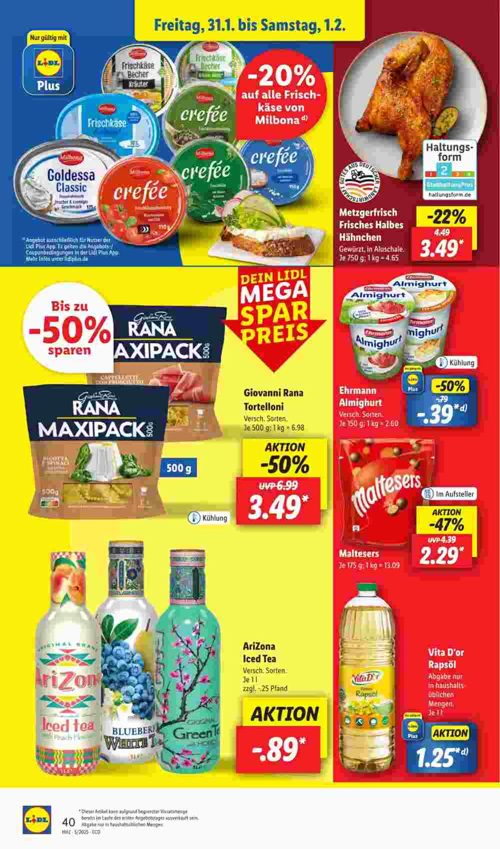 Lidl Prospekt (ab 27.01.2025) zum Blättern - Seite 52