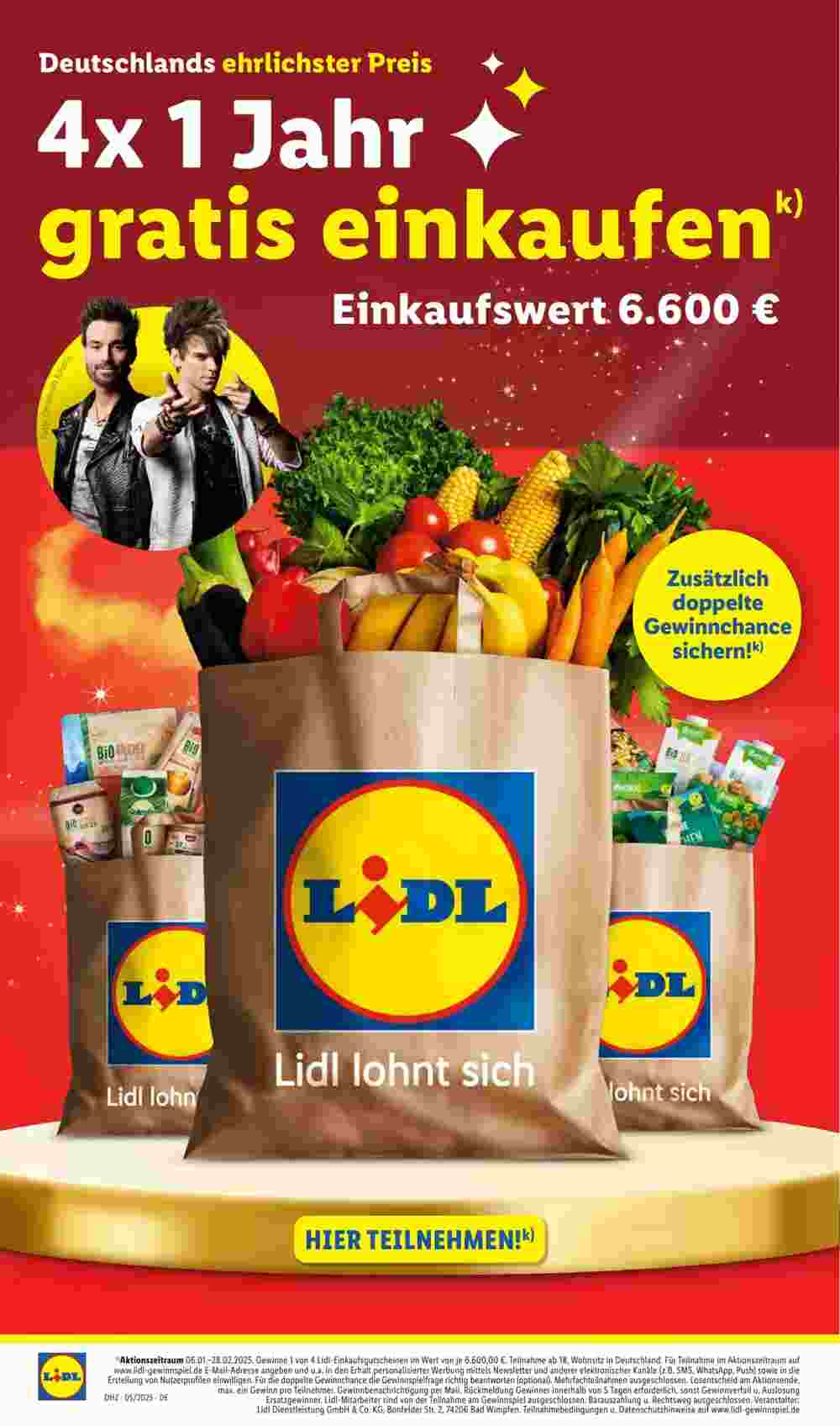 Lidl Prospekt (ab 27.01.2025) zum Blättern - Seite 54