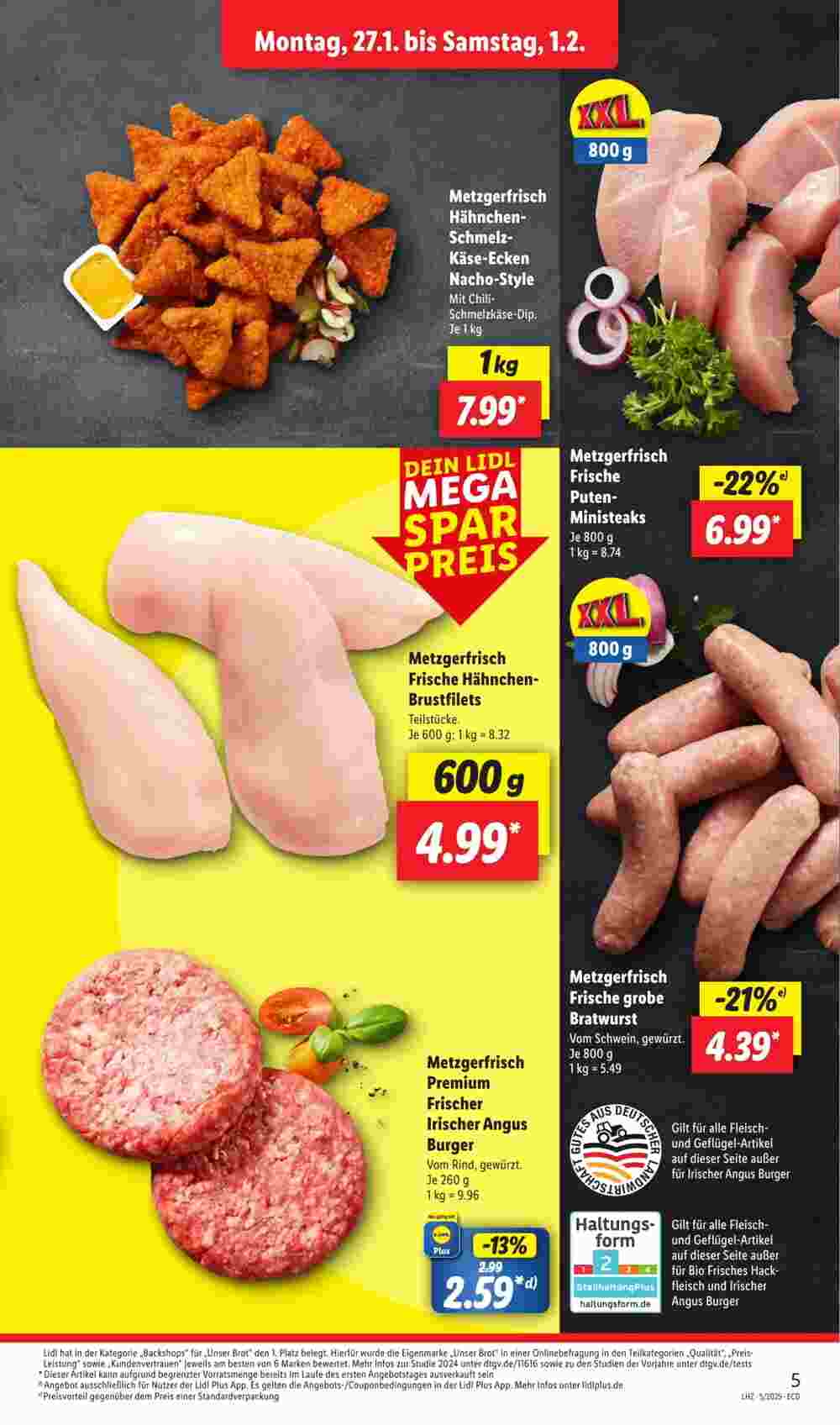 Lidl Prospekt (ab 27.01.2025) zum Blättern - Seite 7