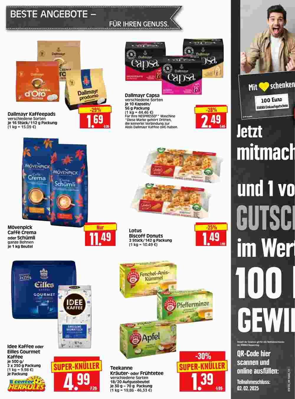 Edeka Herkules Prospekt (ab 27.01.2025) zum Blättern - Seite 12