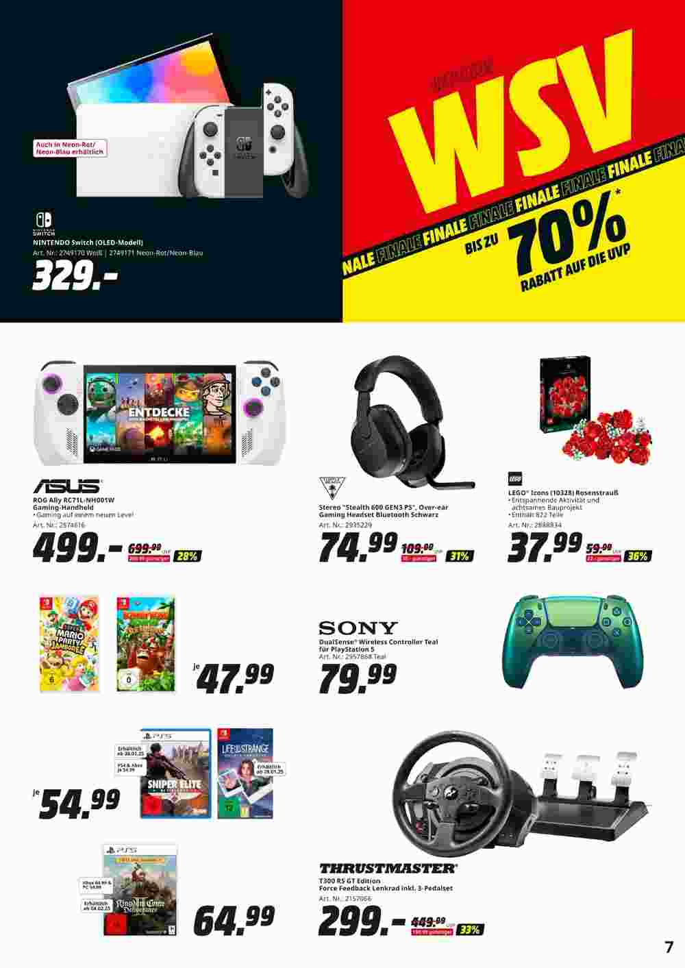 MediaMarkt Prospekt (ab 27.01.2025) zum Blättern - Seite 7