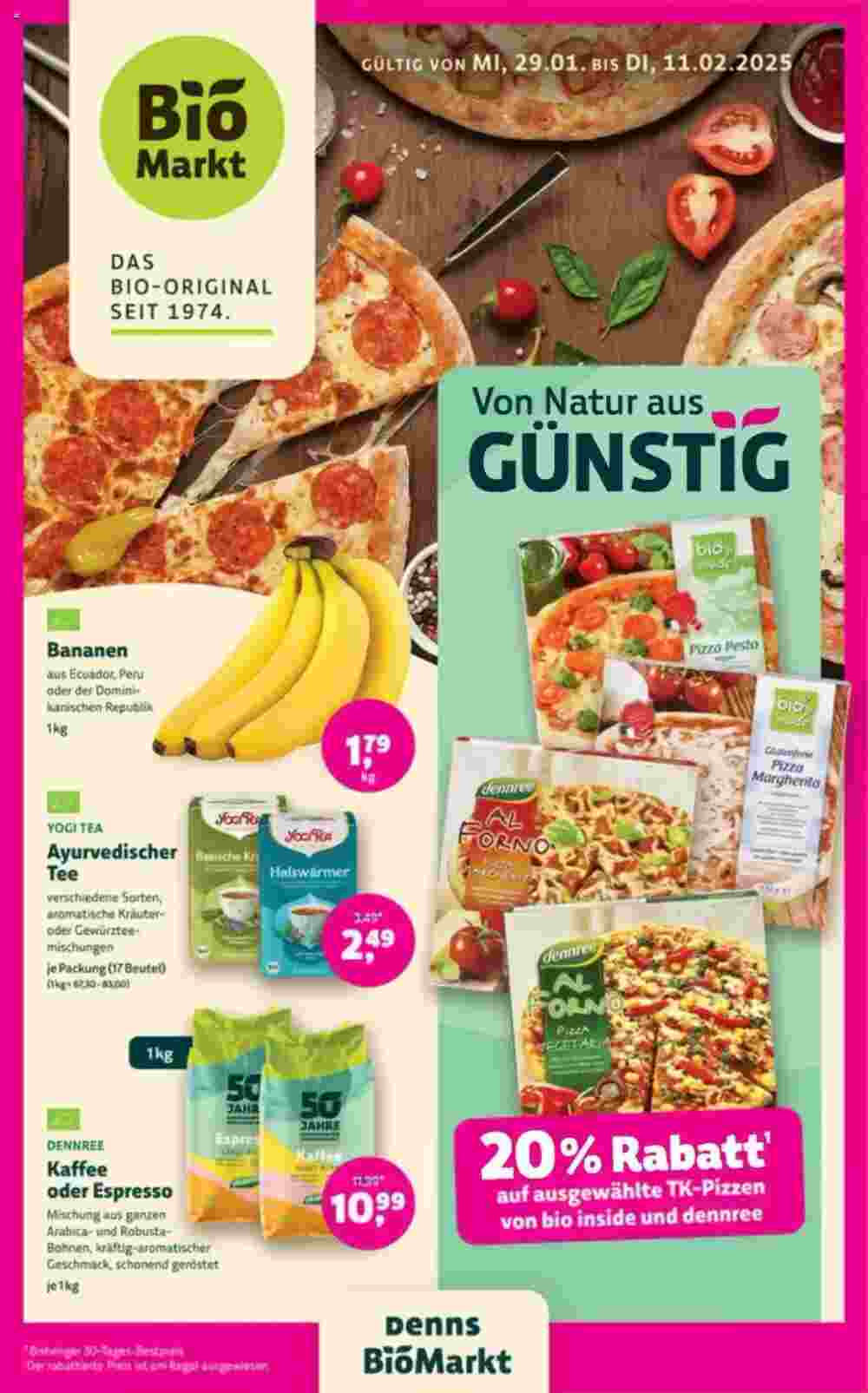 Denns BioMarkt Prospekt (ab 29.01.2025) zum Blättern - Seite 1